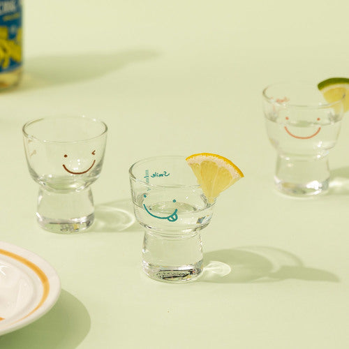 Smile Soju Glasses