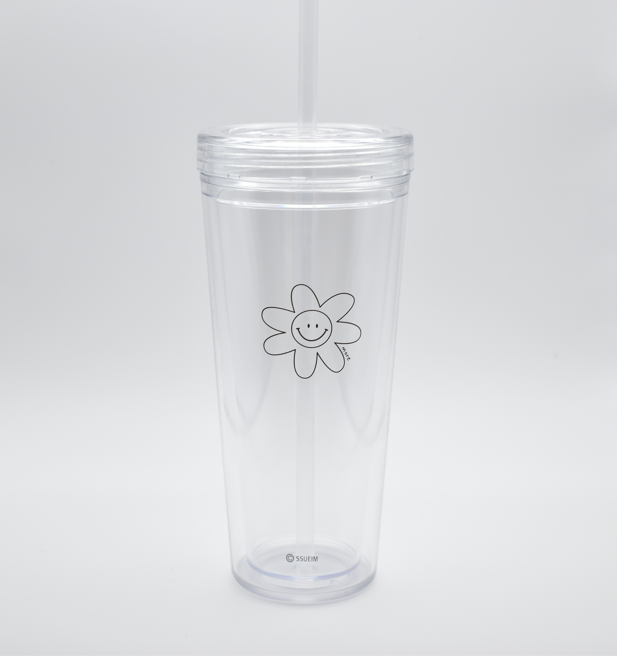 Happiness Ice Flower Tumbler