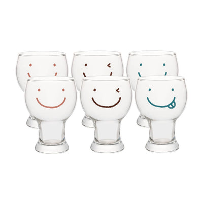 Smile Beer Glasses