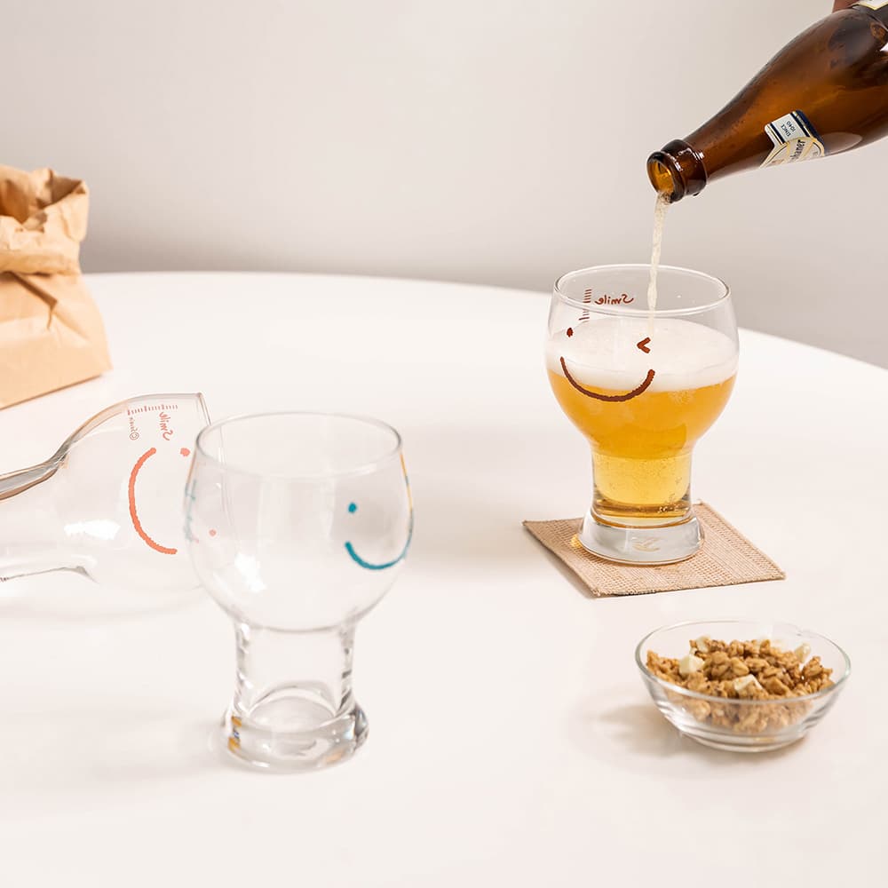 Smile Beer Glasses